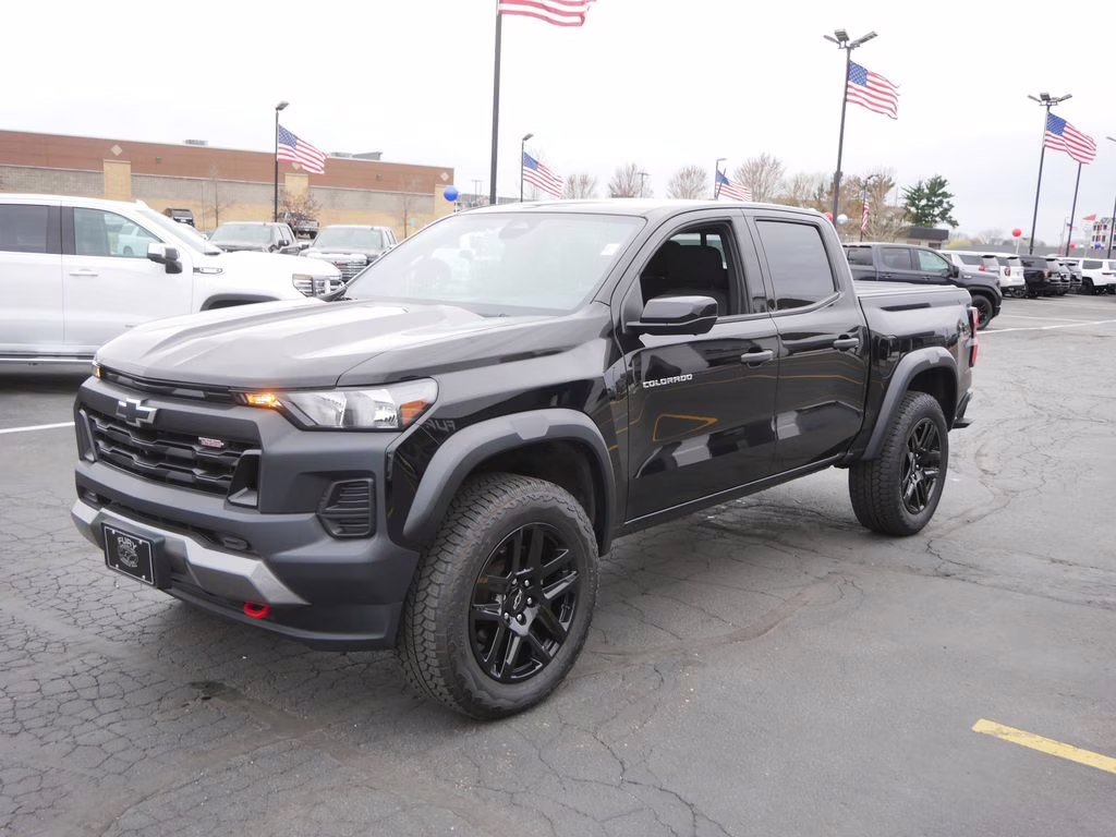 2023 Black Chevrolet Colorado Trail Boss 4X4 Truck