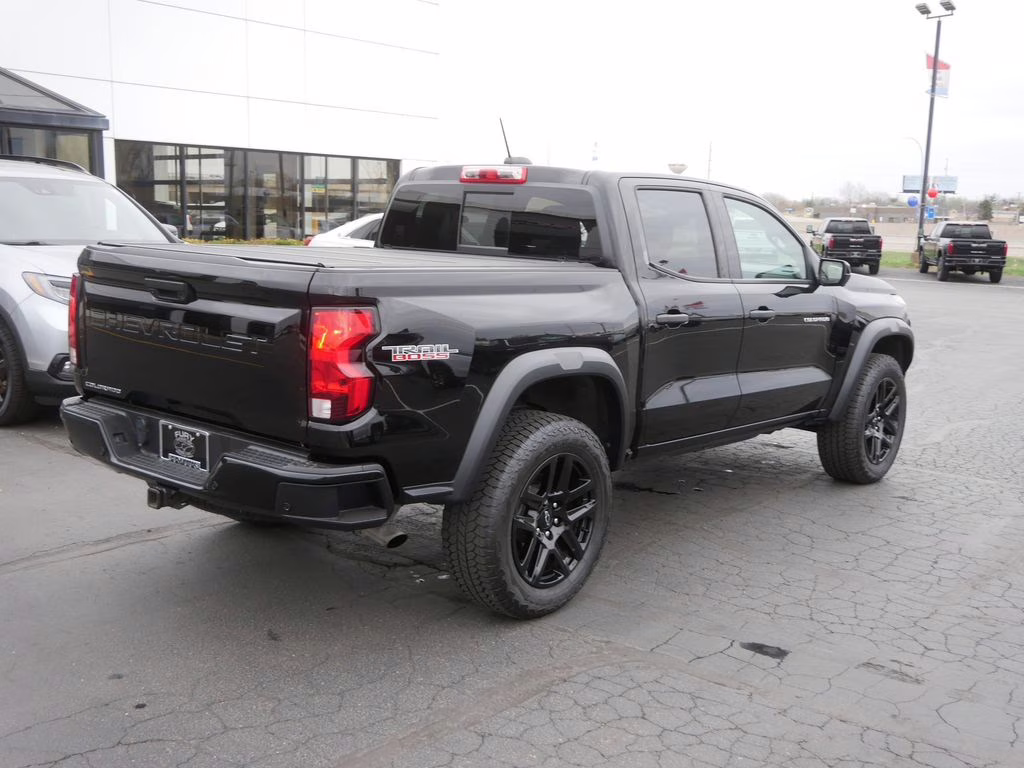 2023 Black Chevrolet Colorado Trail Boss 4X4 Truck