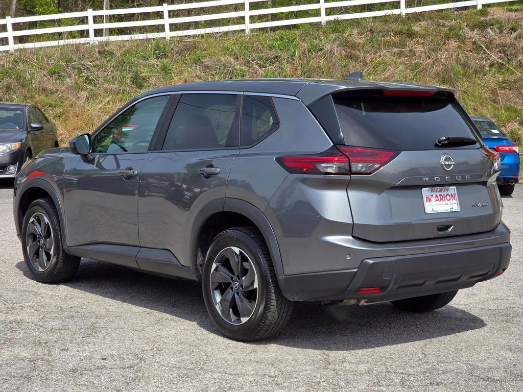 2024 Gun Metallic Nissan Rogue SV AWD SUV
