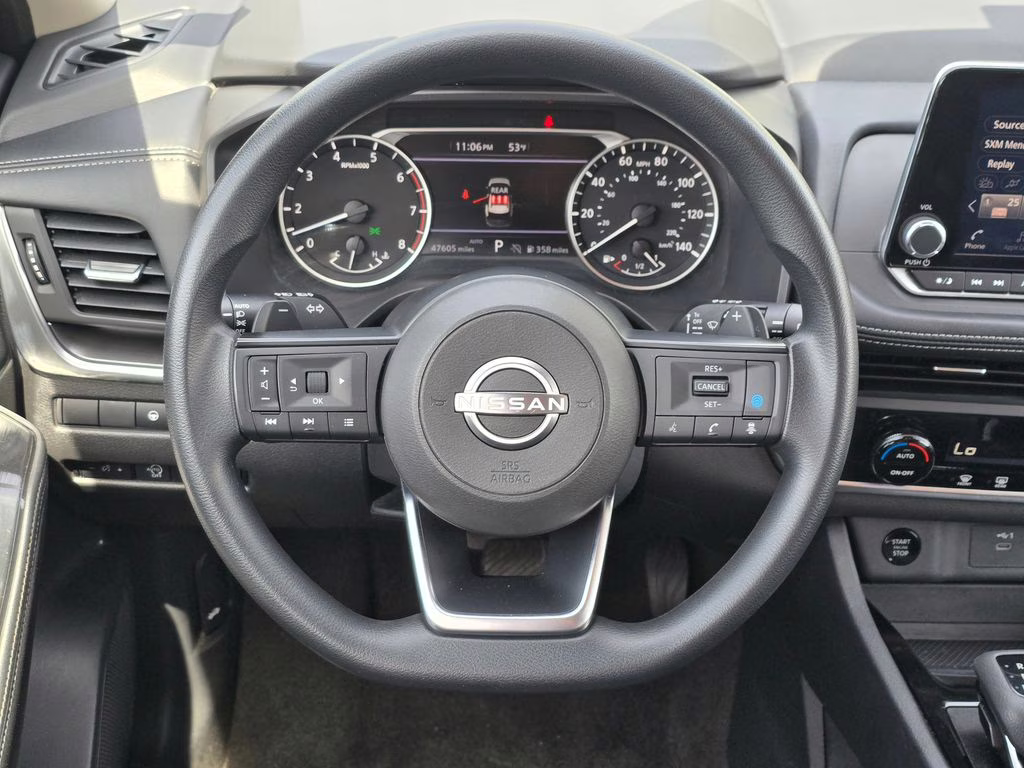 2024 Gun Metallic Nissan Rogue SV AWD SUV