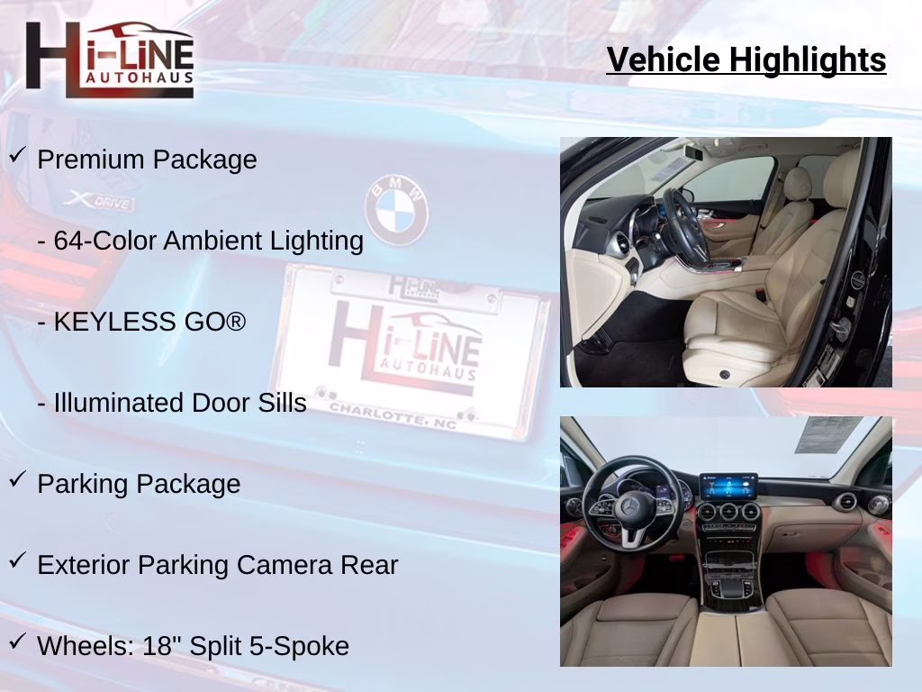 2020 Black Mercedes-Benz GLC GLC 300 RWD SUV