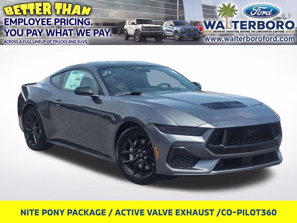 2026 Carbonized Gray Metallic Ford Mustang GT RWD Coupe