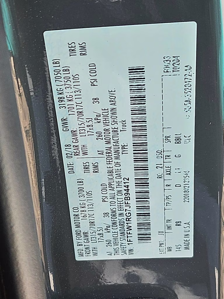 2018 Lead Foot Ford F-150 Raptor 4X4 Truck