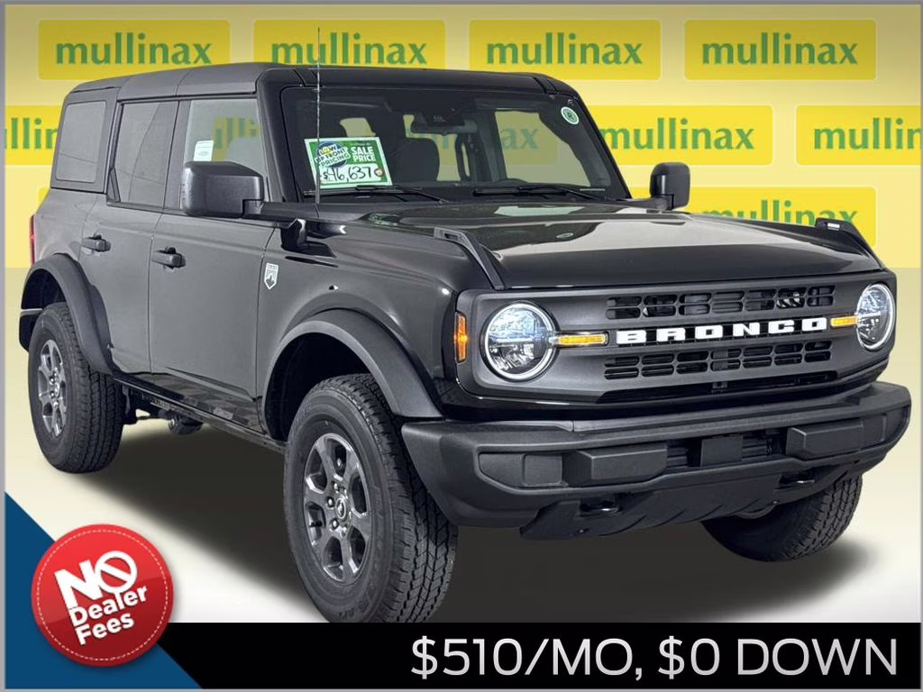 2026 Shadow Black Ford Bronco Big Bend 4X4 SUV