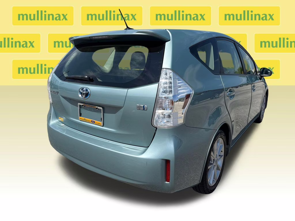 2013 Sea Glass Pearl Toyota Prius v Five FWD Crossover