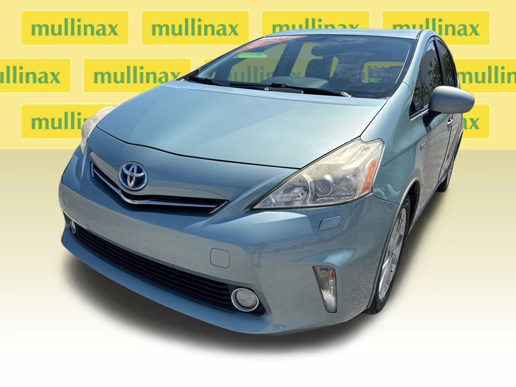 2013 Sea Glass Pearl Toyota Prius v Five FWD Crossover