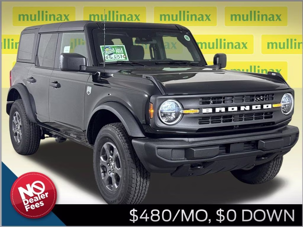 2026 Shadow Black Ford Bronco Big Bend 4X4 SUV