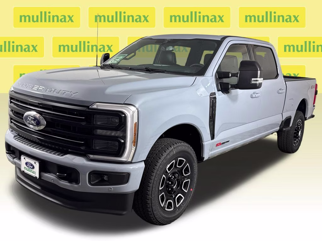 2026 Glacier Gray Metallic TriCoat Ford Super Duty F-350 SRW Platinum 4X4 Truck