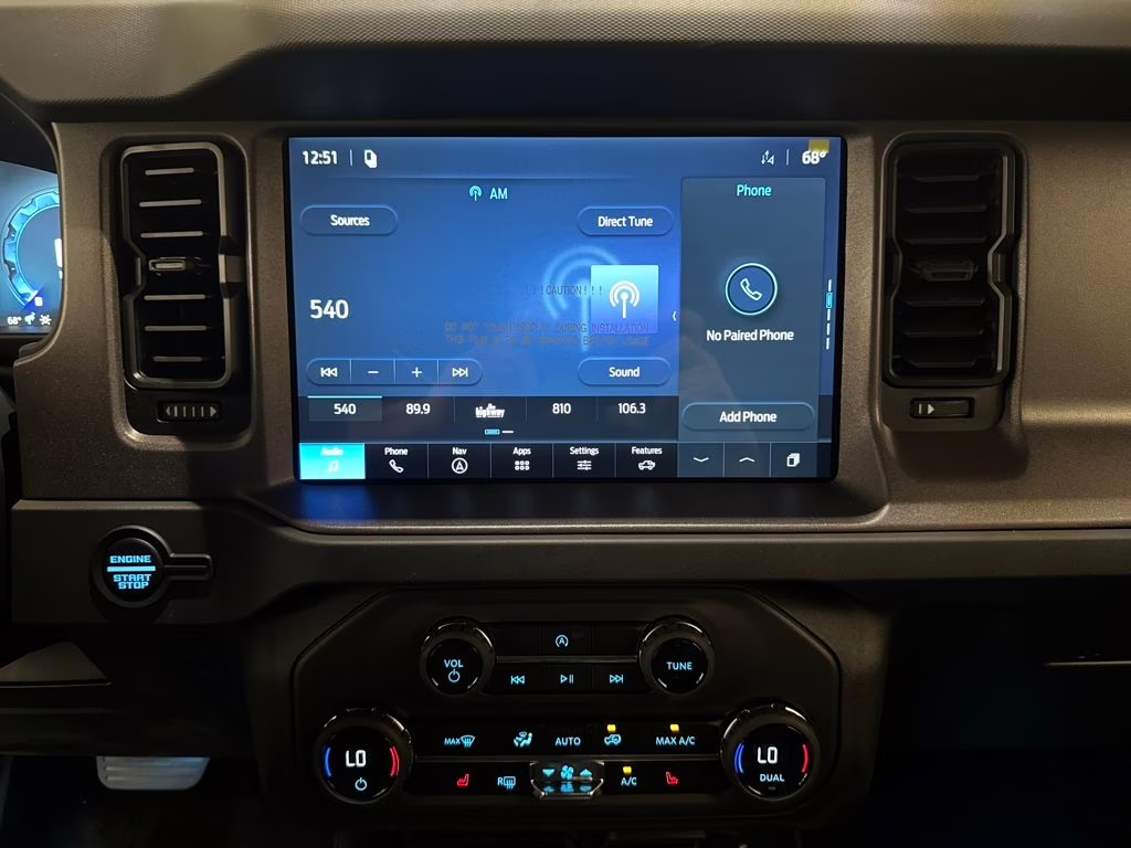 2026 Shadow Black Ford Bronco Big Bend 4X4 SUV