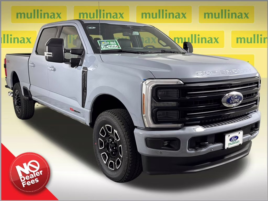 2026 Glacier Gray Metallic TriCoat Ford Super Duty F-350 SRW Platinum 4X4 Truck