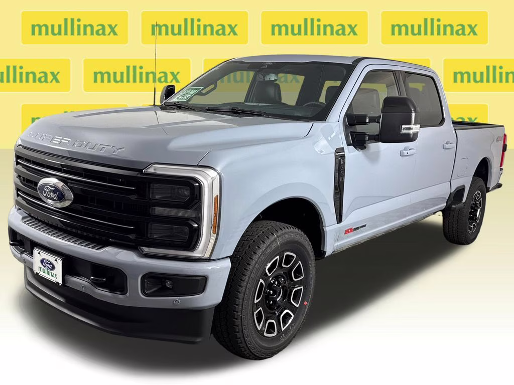 2026 Glacier Gray Metallic TriCoat Ford Super Duty F-350 SRW Platinum 4X4 Truck