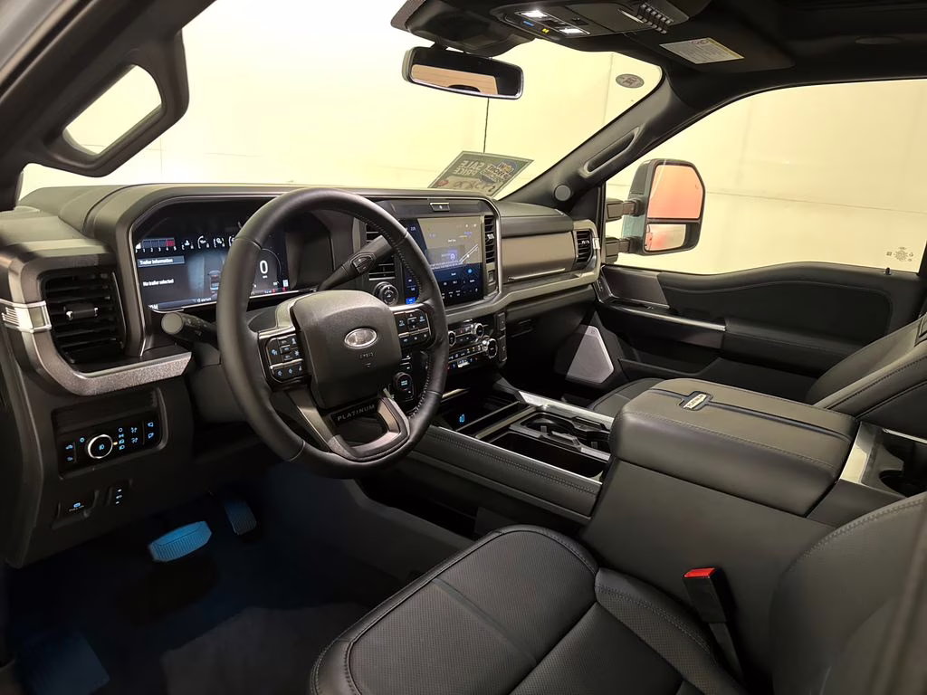 2026 Glacier Gray Metallic TriCoat Ford Super Duty F-350 SRW Platinum 4X4 Truck