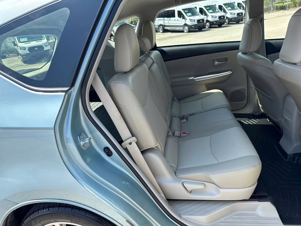 2013 Sea Glass Pearl Toyota Prius v Five FWD Crossover