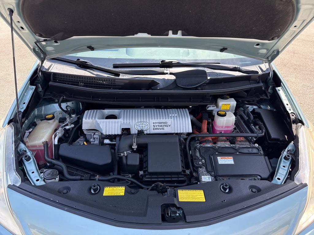 2013 Sea Glass Pearl Toyota Prius v Five FWD Crossover