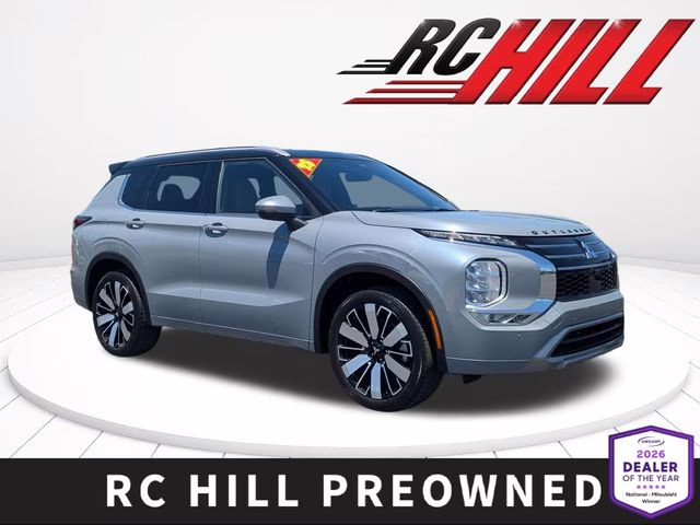 2025 Moonstone Gray Metallic/Black Roof Mitsubishi Outlander SEL FWD SUV