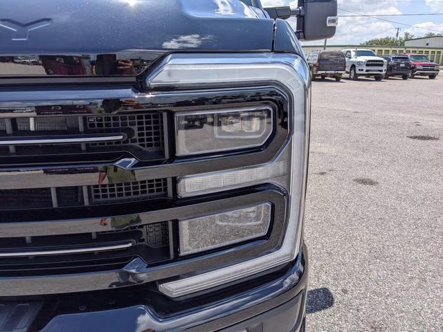 2025 Agate Black Metallic Ford Super Duty F-350 SRW Platinum 4X4 Truck