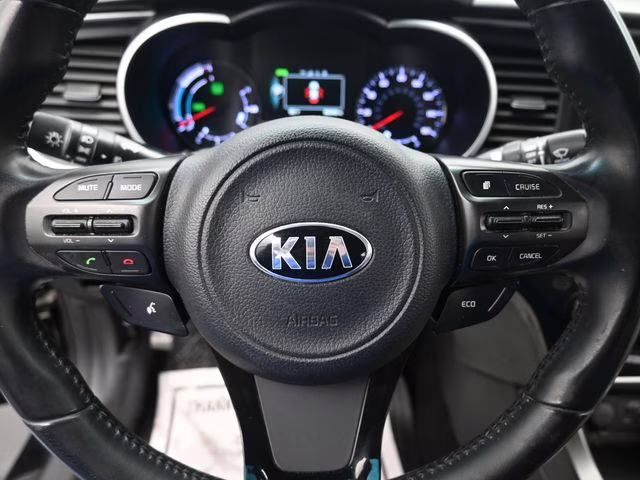 2015 Aurora Black Pearl Kia Optima Hybrid EX FWD Sedan