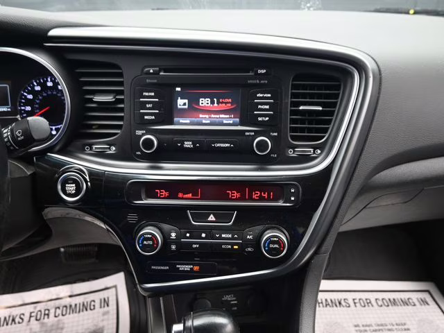 2015 Aurora Black Pearl Kia Optima Hybrid EX FWD Sedan