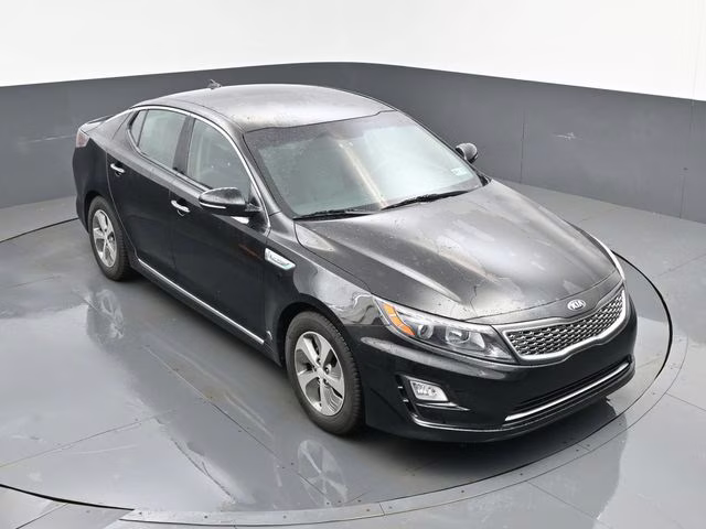 2015 Aurora Black Pearl Kia Optima Hybrid EX FWD Sedan