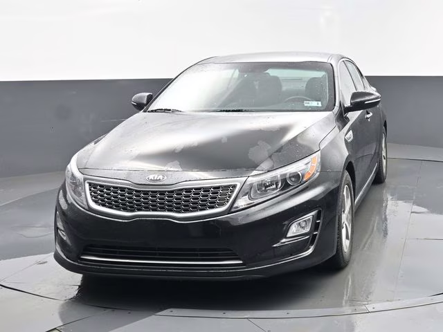 2015 Aurora Black Pearl Kia Optima Hybrid EX FWD Sedan