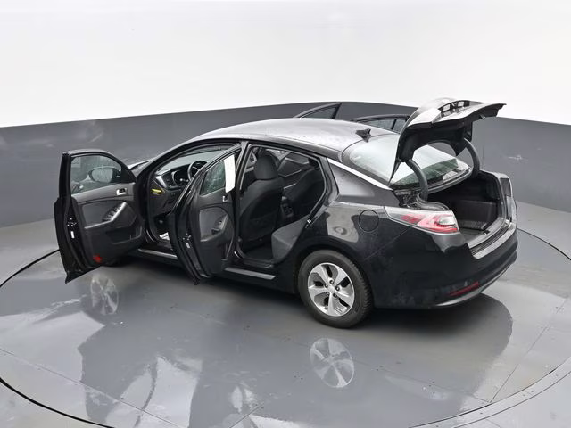 2015 Aurora Black Pearl Kia Optima Hybrid EX FWD Sedan