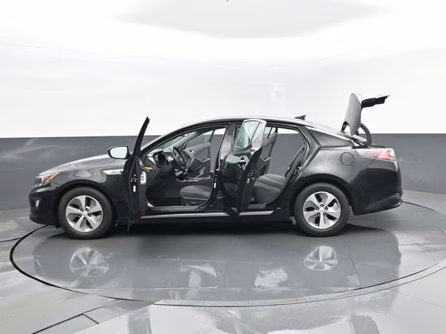 2015 Aurora Black Pearl Kia Optima Hybrid EX FWD Sedan