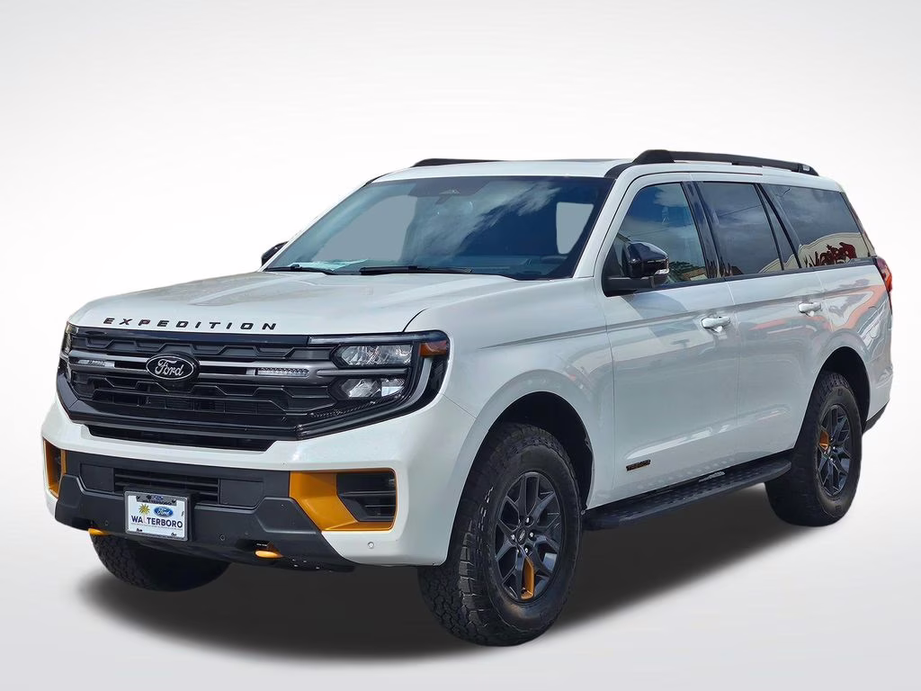 2026 Star White Metallic Tri-Coat Ford Expedition Tremor 4X4 SUV