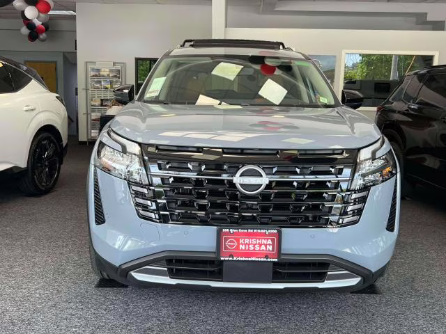 2026 Gray Nissan Pathfinder Platinum 4X4 SUV
