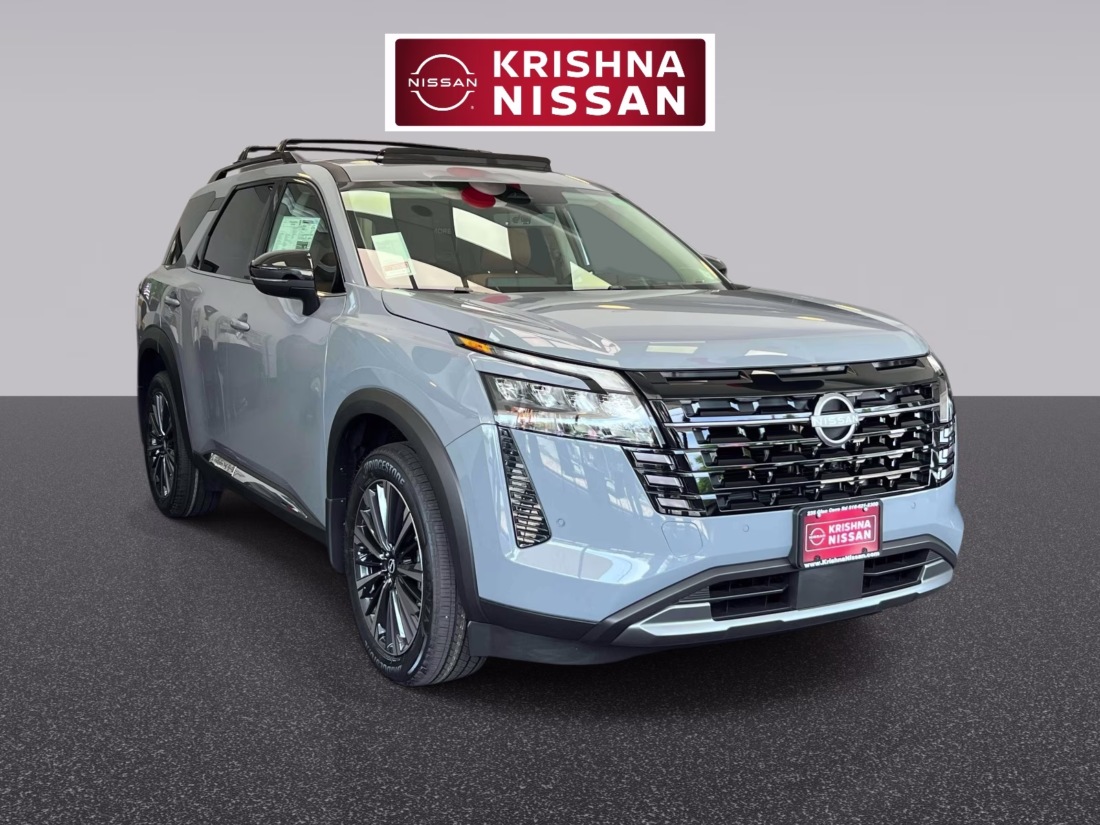 2026 Gray Nissan Pathfinder Platinum 4X4 SUV