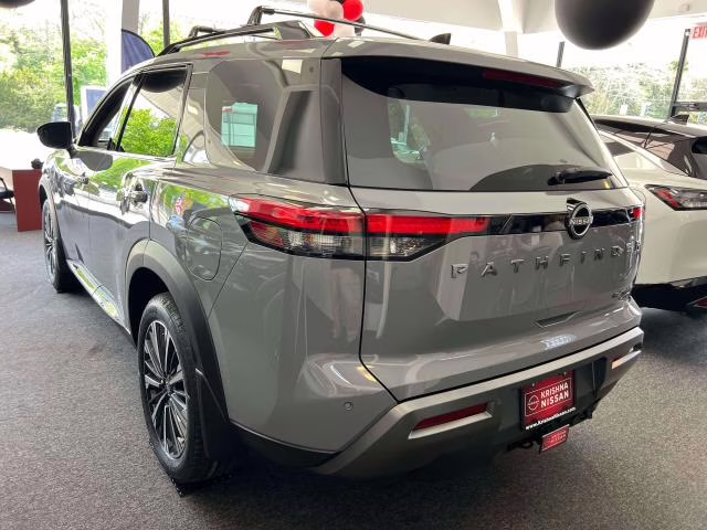 2026 Gray Nissan Pathfinder Platinum 4X4 SUV