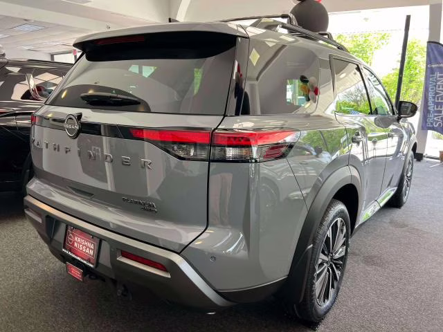 2026 Gray Nissan Pathfinder Platinum 4X4 SUV