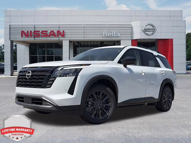 2026 Everest White Pearl Tricoat Nissan Pathfinder SL 4X4 SUV
