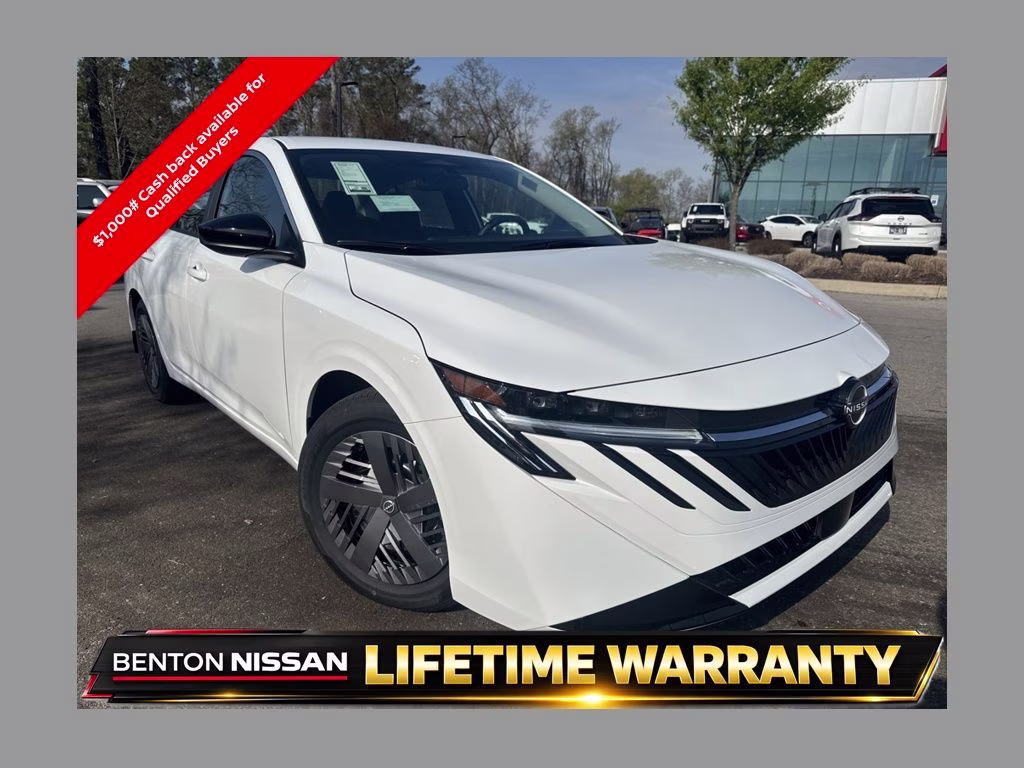 2026 Fresh Powder Nissan Sentra SV FWD Sedan