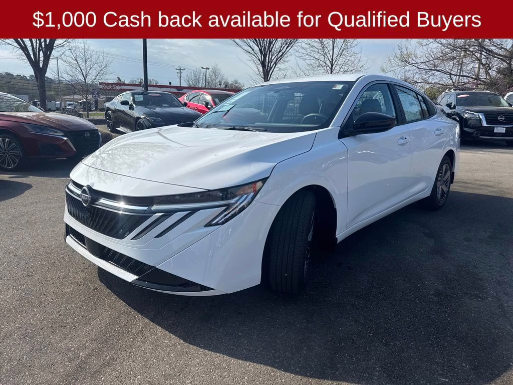 2026 Fresh Powder Nissan Sentra SV FWD Sedan