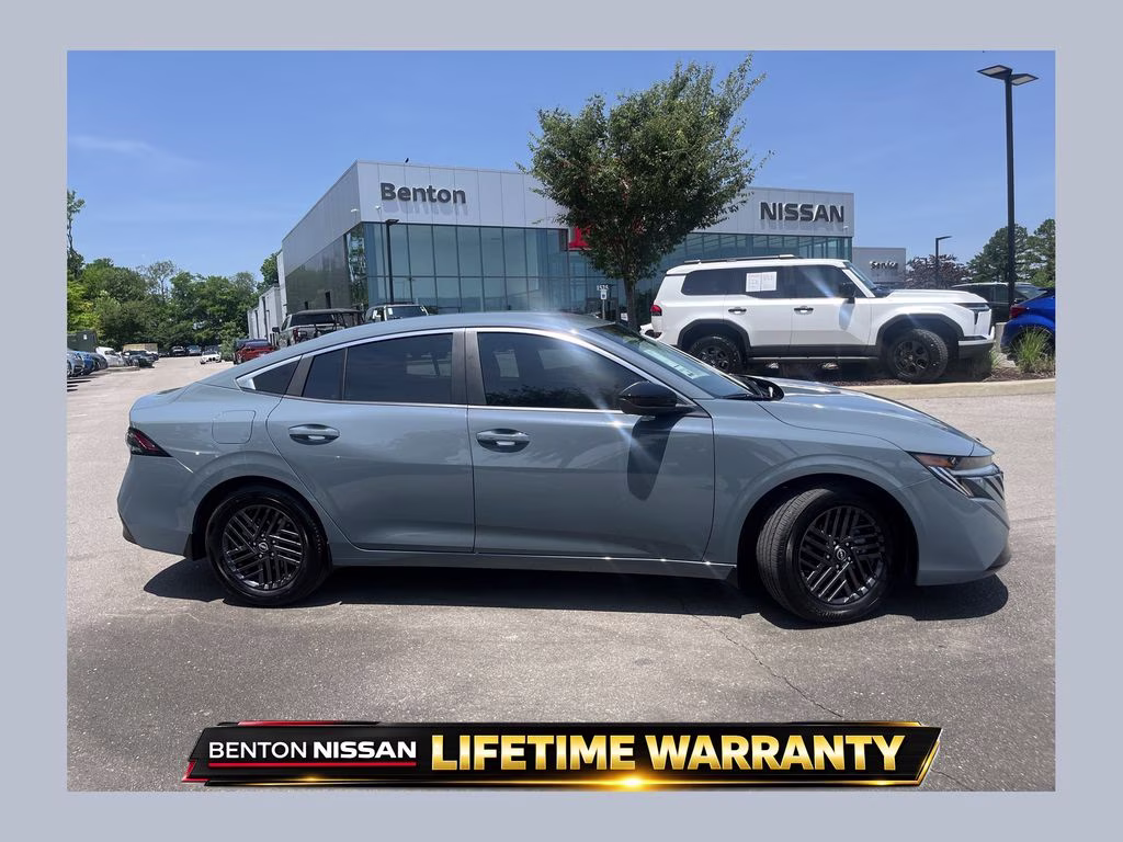 2026 Atlantic Gray Metallic Nissan Sentra SV FWD Sedan