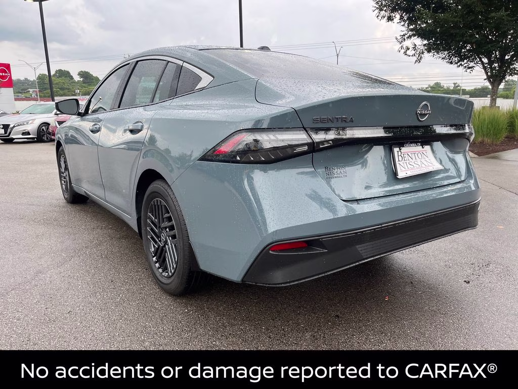 2026 Atlantic Gray Metallic Nissan Sentra SV FWD Sedan