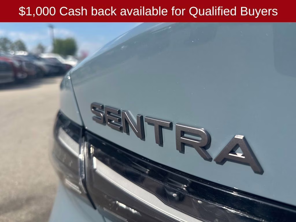 2026 Atlantic Gray Metallic Nissan Sentra SV FWD Sedan