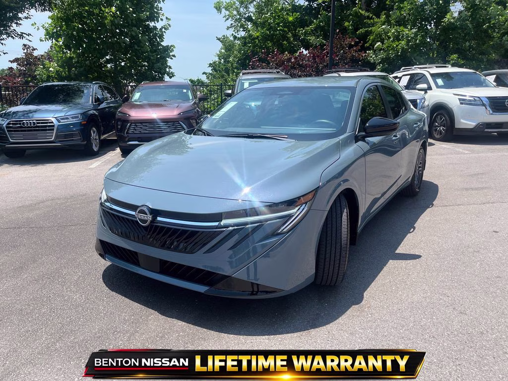 2026 Atlantic Gray Metallic Nissan Sentra SV FWD Sedan