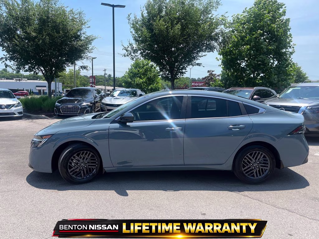 2026 Atlantic Gray Metallic Nissan Sentra SV FWD Sedan