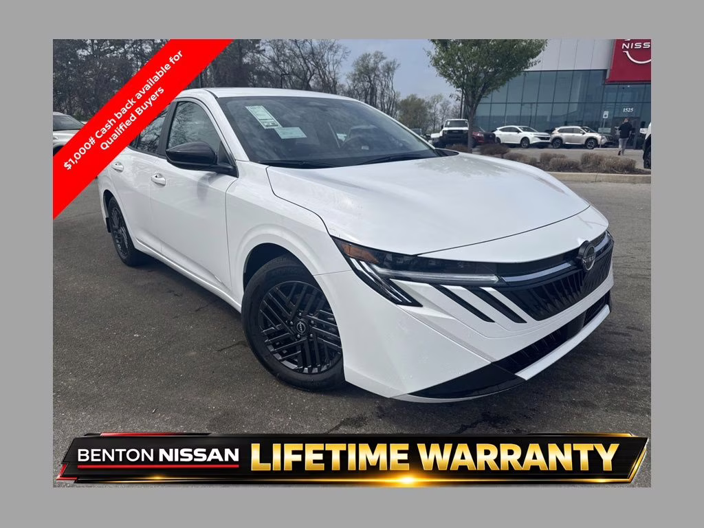 2026 Fresh Powder Nissan Sentra SV FWD Sedan