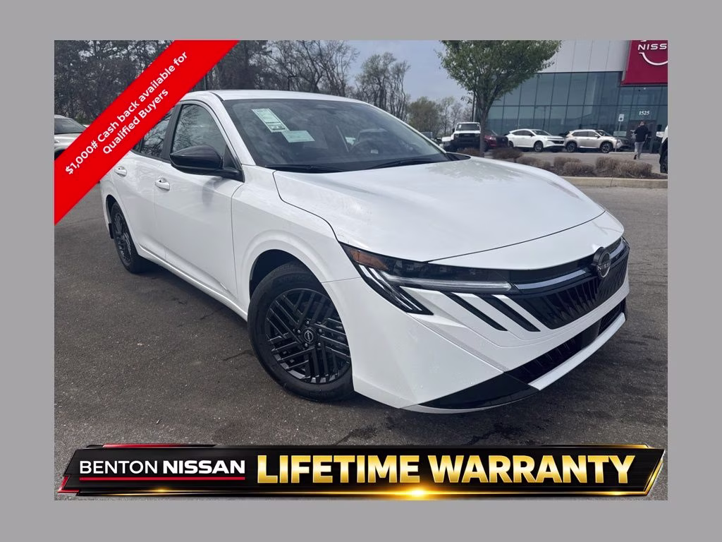 2026 Fresh Powder Nissan Sentra SV FWD Sedan