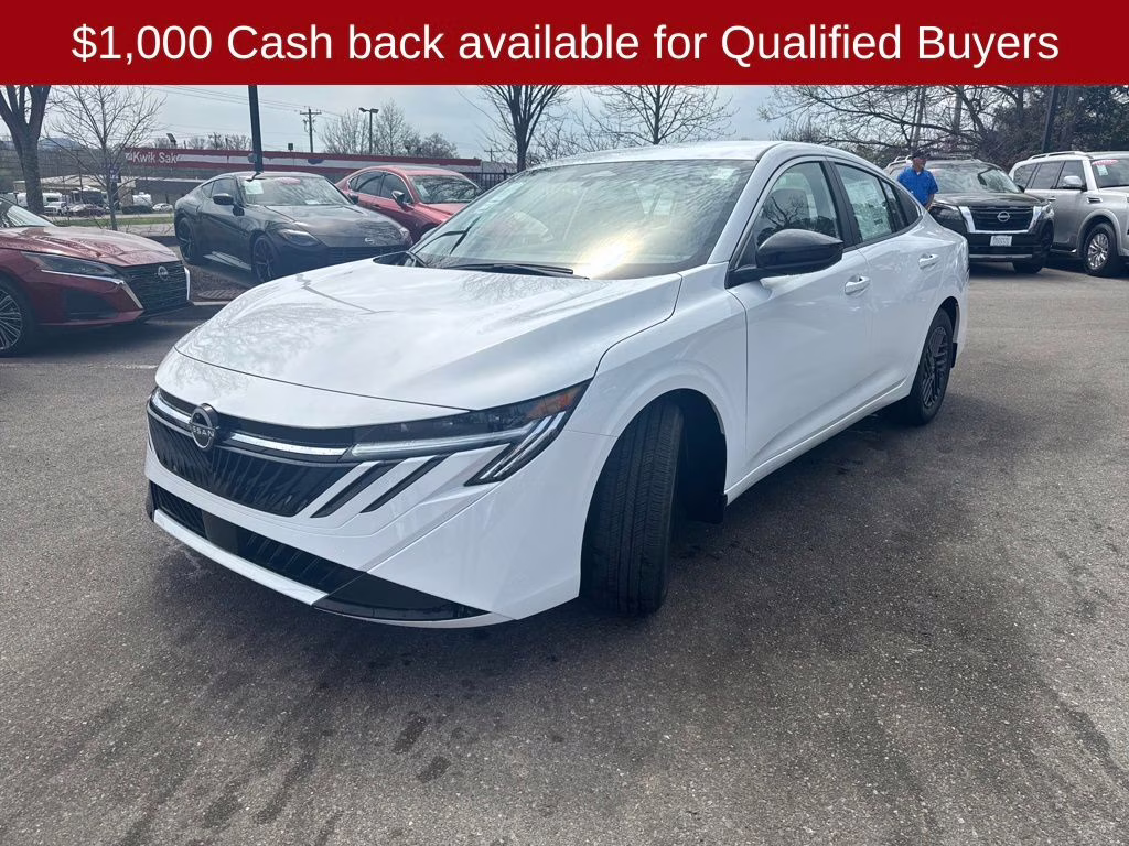 2026 Fresh Powder Nissan Sentra SV FWD Sedan