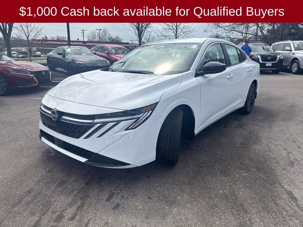 2026 Fresh Powder Nissan Sentra SV FWD Sedan