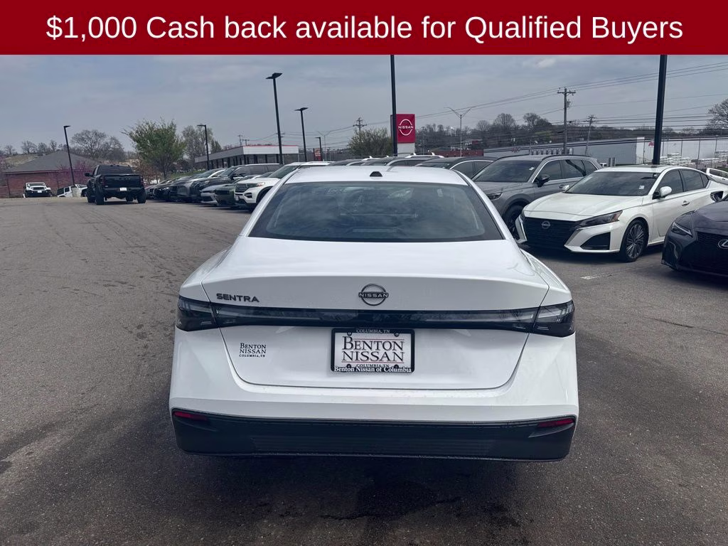 2026 Fresh Powder Nissan Sentra SV FWD Sedan