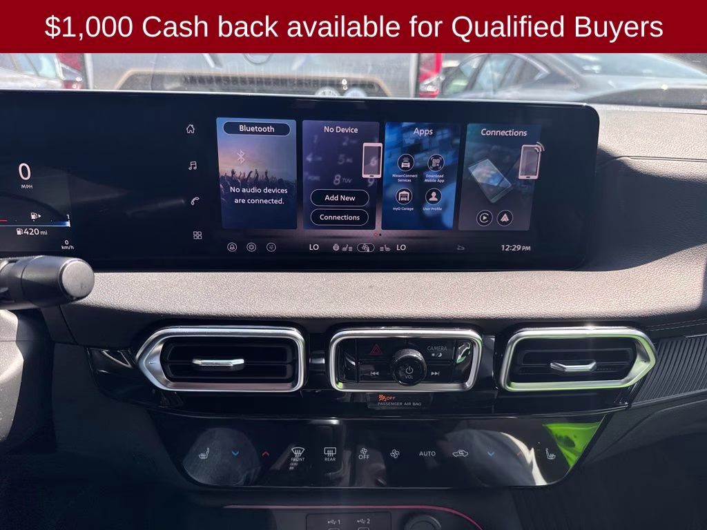 2026 Atlantic Gray/Super Black Nissan Sentra SR FWD Sedan