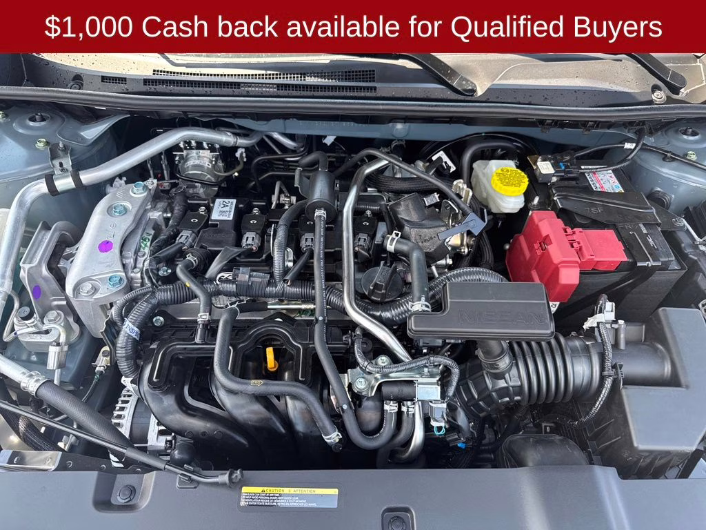 2026 Atlantic Gray/Super Black Nissan Sentra SR FWD Sedan