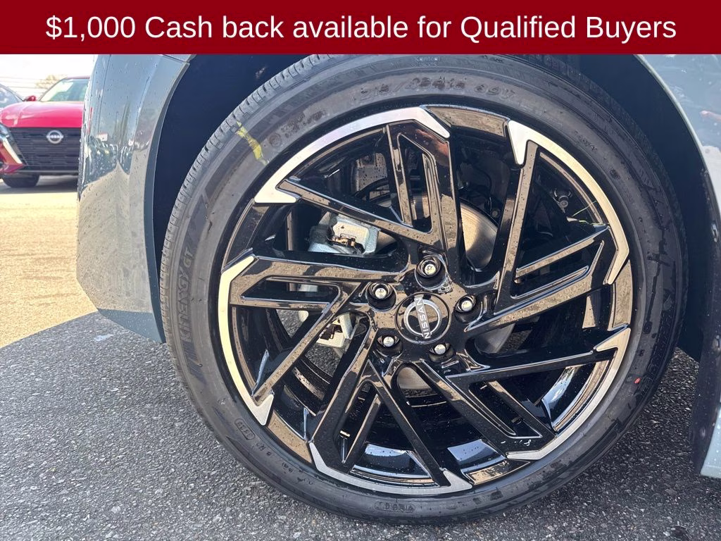 2026 Atlantic Gray/Super Black Nissan Sentra SR FWD Sedan