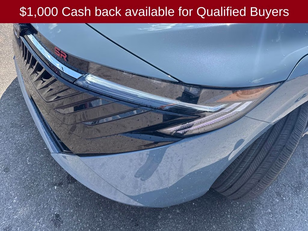 2026 Atlantic Gray/Super Black Nissan Sentra SR FWD Sedan