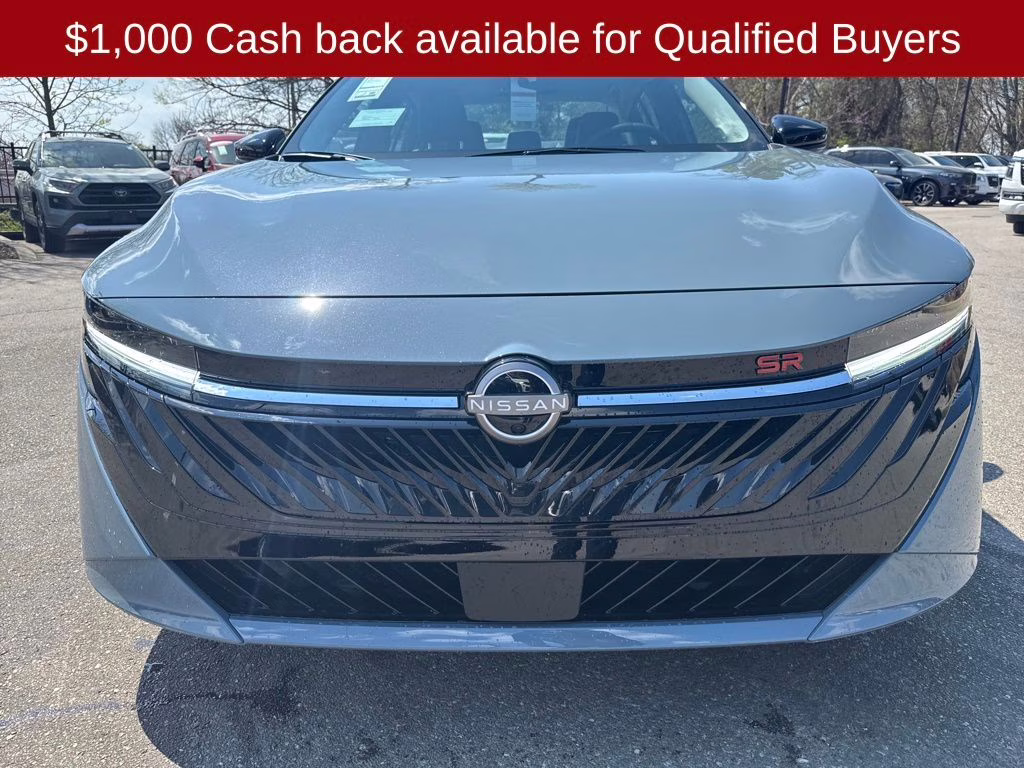 2026 Atlantic Gray/Super Black Nissan Sentra SR FWD Sedan