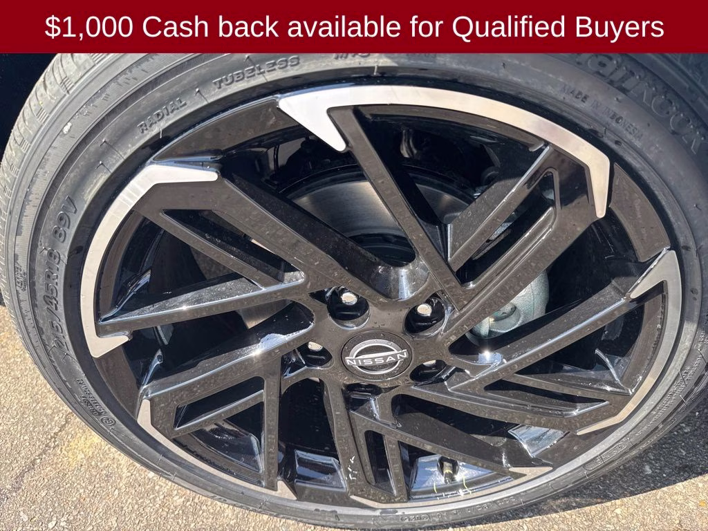 2026 Atlantic Gray/Super Black Nissan Sentra SR FWD Sedan